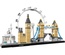 Kit de bloques de construcción de arquitectura: París, Dubái, Londres, Sídney, Chicago, Shanghái. Modelo clásico de ciudad, juguetes para niños, regalo.