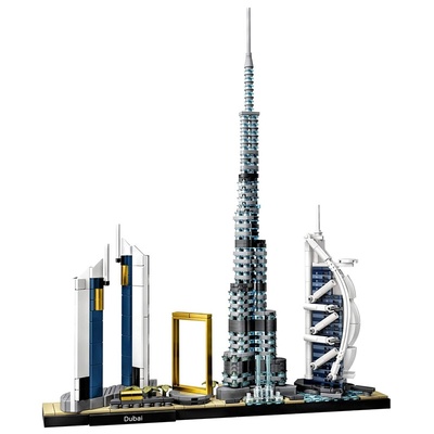Kit de bloques de construcción de arquitectura: París, Dubái, Londres, Sídney, Chicago, Shanghái. Modelo clásico de ciudad, juguetes para niños, regalo.