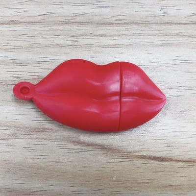 Memoria USB de Órganos Humanos 64G: Cerebro Potente, Labios Sellados, Boca, Vaso Sanguíneo, Riñón, Pulmón, Médula Cerebral, Corazón Rojo.