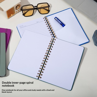 Cuaderno de espiral con cierre elástico