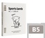 Cuaderno de espiral suelta B5, cuaderno desmontable