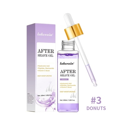 Aceite nutritivo e hidratante para el cuidado suavizante, aceite para después del afeitado