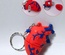 Memoria USB de Órganos Humanos 64G: Cerebro Potente, Labios Sellados, Boca, Vaso Sanguíneo, Riñón, Pulmón, Médula Cerebral, Corazón Rojo.