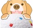 Juguete para perros resistente a mordeduras, alivia la congestión, pelota explosiva grande, juguete para Labrador y Golden Retriever.