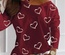 Camiseta de manga larga casual con hombros descubiertos para mujer
