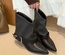 Botines de mujer estilo Y2K urbano con punta afilada