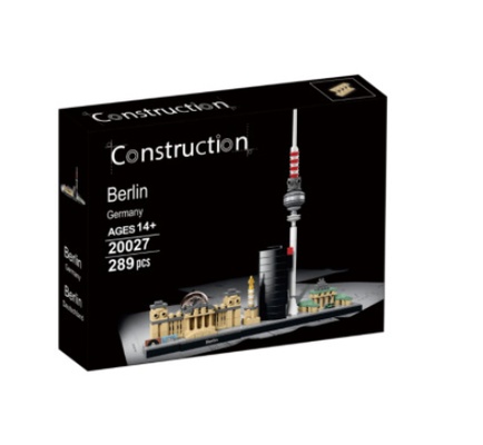 Kit de bloques de construcción de arquitectura: París, Dubái, Londres, Sídney, Chicago, Shanghái. Modelo clásico de ciudad, juguetes para niños, regalo.
