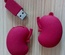 Memoria USB de Órganos Humanos 64G: Cerebro Potente, Labios Sellados, Boca, Vaso Sanguíneo, Riñón, Pulmón, Médula Cerebral, Corazón Rojo.