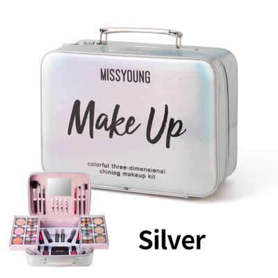 Set de Maquillaje, Caja de Regalo Combinada - 70.4g-Colorful Silver