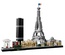 Kit de bloques de construcción de arquitectura: París, Dubái, Londres, Sídney, Chicago, Shanghái. Modelo clásico de ciudad, juguetes para niños, regalo.