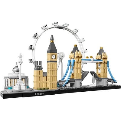 Kit de bloques de construcción de arquitectura: París, Dubái, Londres, Sídney, Chicago, Shanghái. Modelo clásico de ciudad, juguetes para niños, regalo.