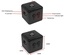 Mini Square Wireless WiFi Camera - Cámara de seguridad pequeña y portátil con soporte de visualización remota para vigilancia en el hogar y la oficina
