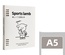 Cuaderno de espiral suelta B5, cuaderno desmontable