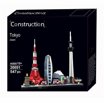 Kit de bloques de construcción de arquitectura: París, Dubái, Londres, Sídney, Chicago, Shanghái. Modelo clásico de ciudad, juguetes para niños, regalo.