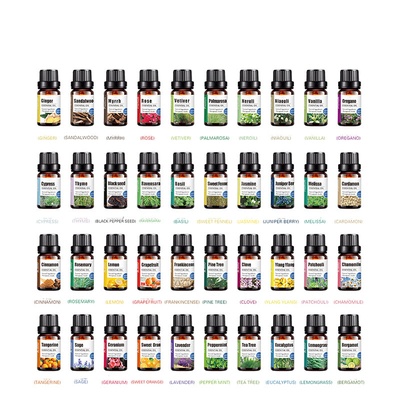 Aceite esencial puro 10ml para difusor de aroma
