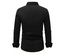 Camisa de hombre para negocios, camisa de botones, camisa de verano de color sólido, manga larga, con solapa, camisa de vacaciones, tops casuales de moda con estilo.