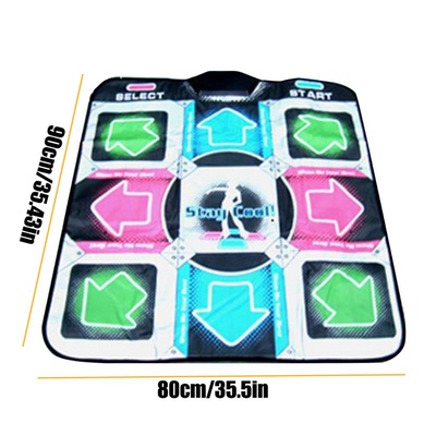 Alfombra de baile especial para computadora con conexión USB por cable