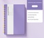 Cuaderno de espiral con cubierta de piel para oficina, versión engrosada