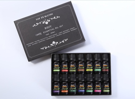 Set de aceites esenciales para aromaterapia