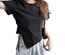 Camiseta Y2K de moda coreana para mujer, verano