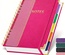 Cuaderno de espiral con cubierta de piel para oficina, versión engrosada
