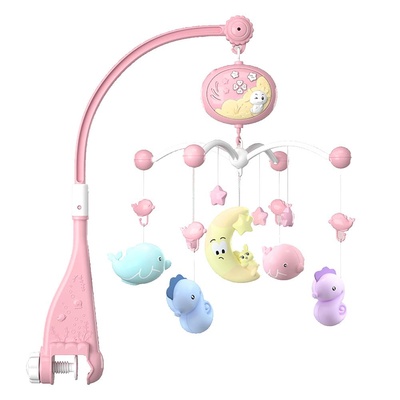 Juguete de peluche con cascabel Dancing Doll - Pink moon