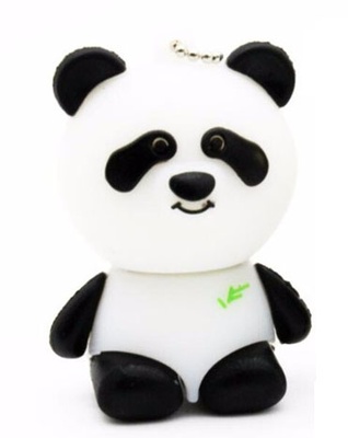 Mini Memoria USB Panda Lovely - Postura sentado - 16GB
