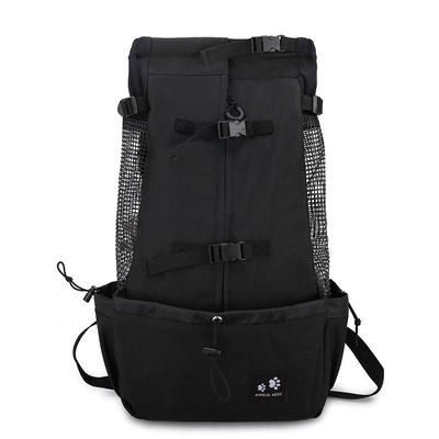 Mochila transportadora para perros, bolso transportador para perros, mochila de doble hombro, mochila de viaje portátil, bolso transportador para perros al aire libre.