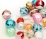Bola de Navidad, bola brillante, 6cm24, decoraciones navideñas, árbol de Navidad, decoración para árbol de Navidad