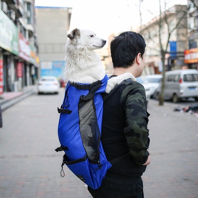 Mochila transportadora para perros, bolso transportador para perros, mochila de doble hombro, mochila de viaje portátil, bolso transportador para perros al aire libre.