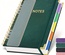 Cuaderno de espiral con cubierta de piel para oficina, versión engrosada