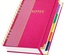 Cuaderno de espiral con cubierta de piel para oficina, versión engrosada