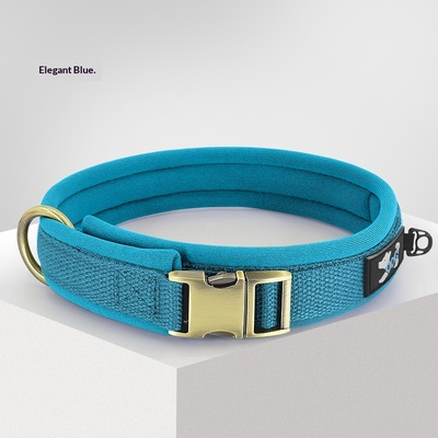 Placa de identificación antipérdida para perros Golden Retriever y Labrador, collar para mascotas