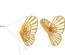 Pendientes creativos de mariposa danzante