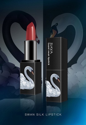 Set de Maquillaje Cisne Blanco y Negro: Incluye Cushion BB Cream, Polvos de Maquillaje y Labial. Caja de regalo de siete piezas para principiantes.