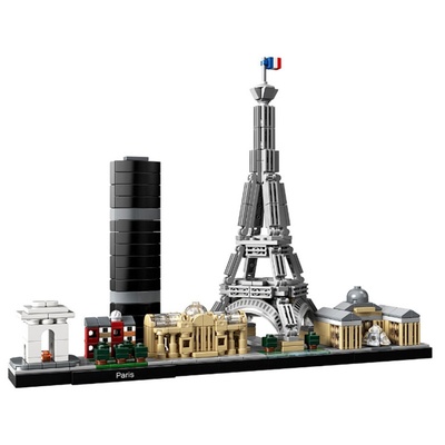 Kit de bloques de construcción de arquitectura: París, Dubái, Londres, Sídney, Chicago, Shanghái. Modelo clásico de ciudad, juguetes para niños, regalo.