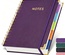 Cuaderno de espiral con cubierta de piel para oficina, versión engrosada