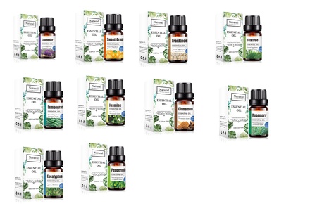 Aceite esencial puro 10ml para difusor de aroma