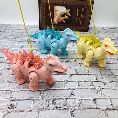 Dinosaurio bailarín con luces y música - Aleatorio-Q1unidad