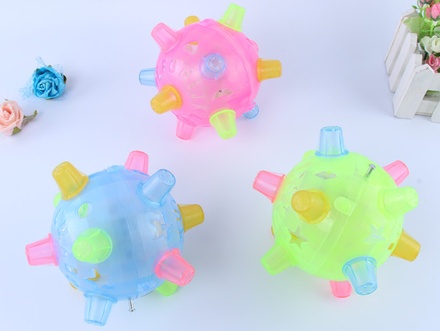 Juguete de pelota brillante danzante
