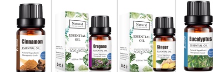 Aceite esencial puro 10ml para difusor de aroma
