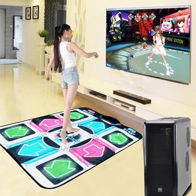 Alfombra de baile especial para computadora con conexión USB por cable