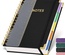 Cuaderno de espiral con cubierta de piel para oficina, versión engrosada