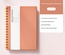 Cuaderno de espiral con cubierta de piel para oficina, versión engrosada