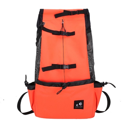 Mochila transportadora para perros, bolso transportador para perros, mochila de doble hombro, mochila de viaje portátil, bolso transportador para perros al aire libre.