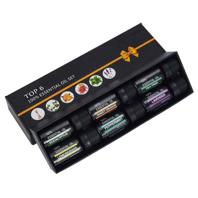 Set de aceites esenciales para aromaterapia, combinación de aceites esenciales para difusor de aroma