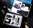 Set de Maquillaje Cisne Blanco y Negro: Incluye Cushion BB Cream, Polvos de Maquillaje y Labial. Caja de regalo de siete piezas para principiantes.