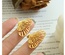 Pendientes creativos de mariposa danzante