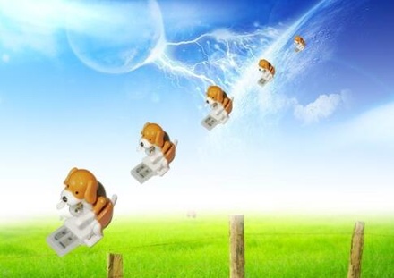 Perro bailarín USB