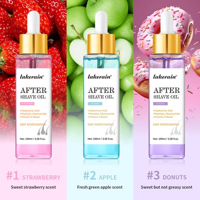 Aceite nutritivo e hidratante para el cuidado suavizante, aceite para después del afeitado